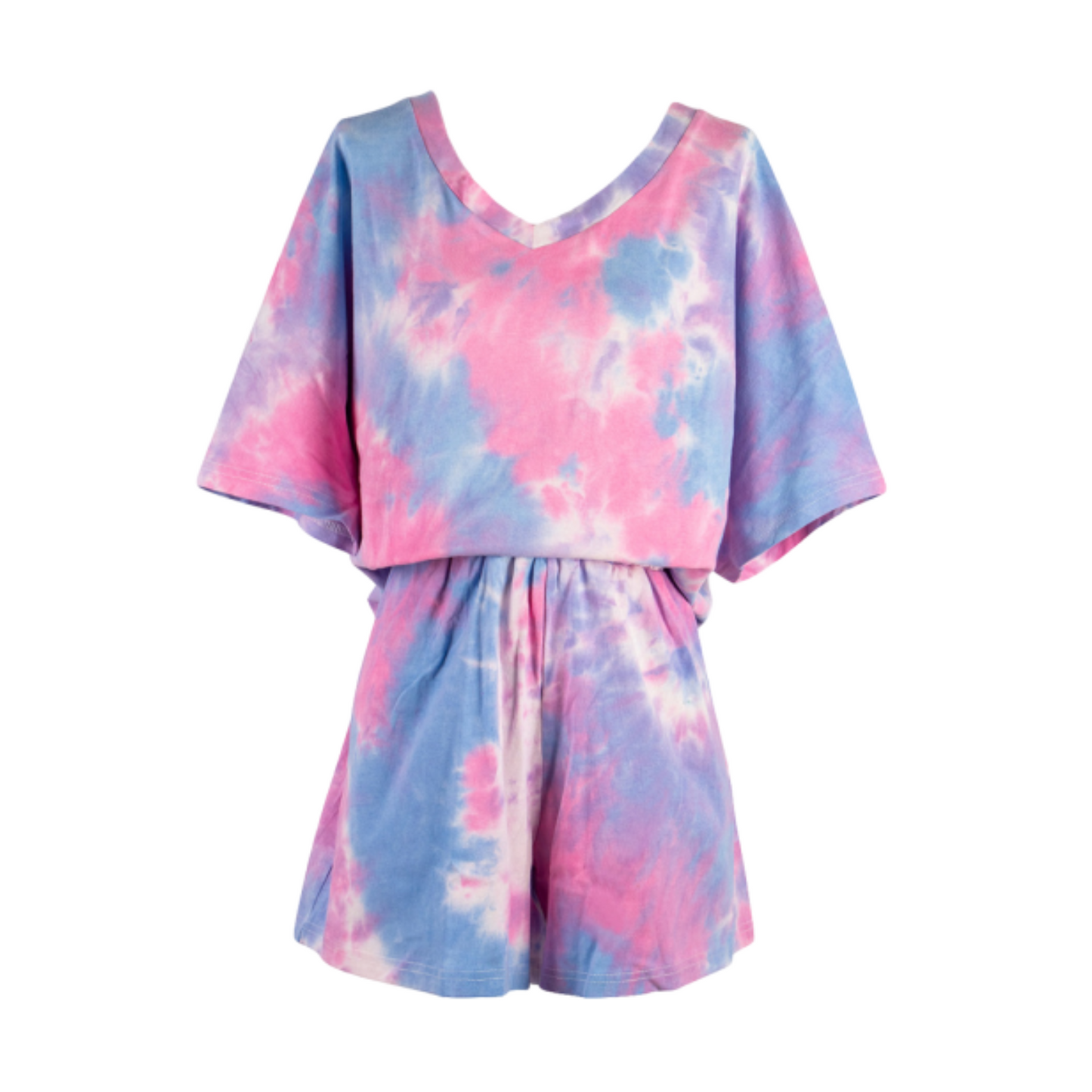Elin Tie Dye Top & Shorts Set