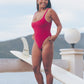 Stellar High Cut One Piece Swimsuit